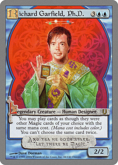 Richard Garfield, Ph.D. card art