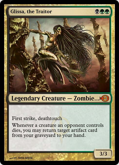 Glissa, the Traitor (Commander's Arsenal) card art