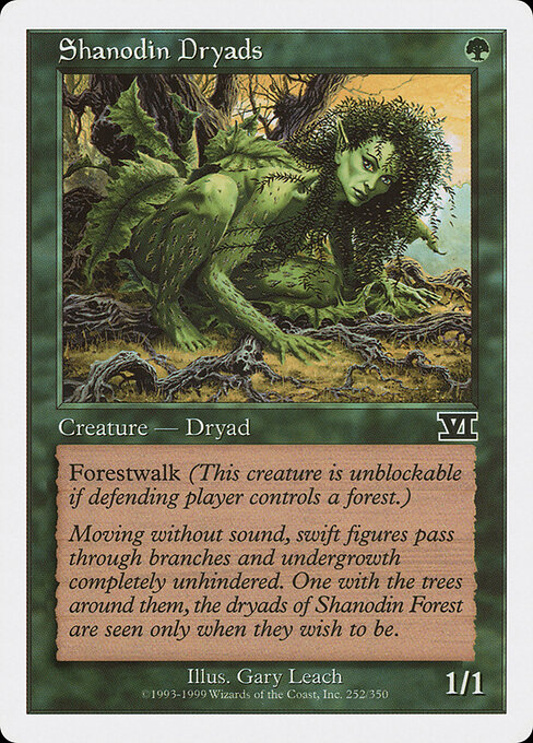 Shanodin Dryads card art