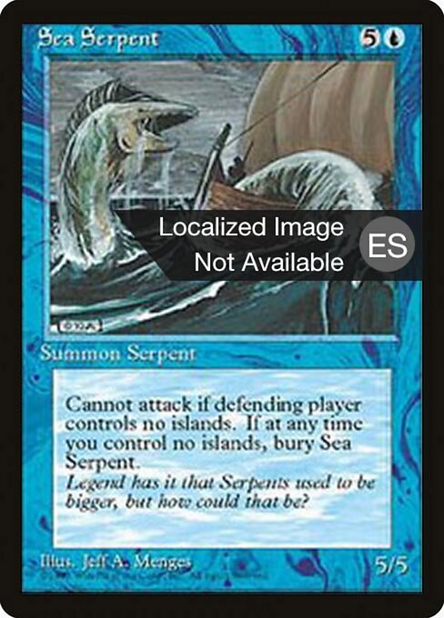 Sea Serpent card art