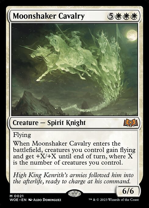Moonshaker Cavalry card art