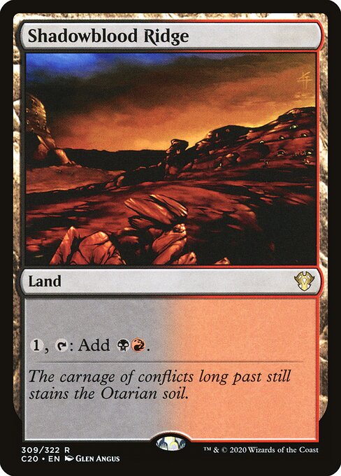 Shadowblood Ridge card art
