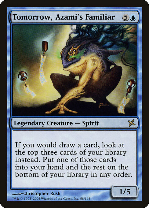 Tomorrow, Azami's Familiar card art