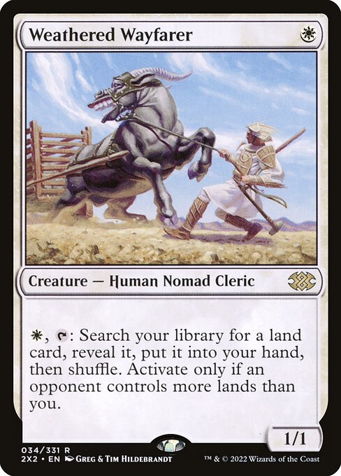 Weathered Wayfarer card art