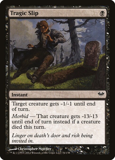 Tragic Slip card art