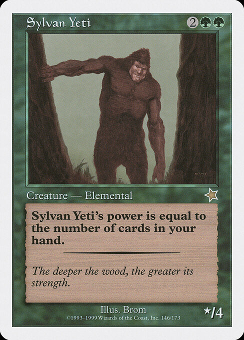 Sylvan Yeti card art