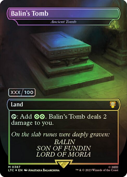 Ancient Tomb card art