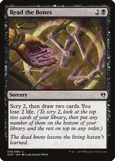 Read the Bones card art
