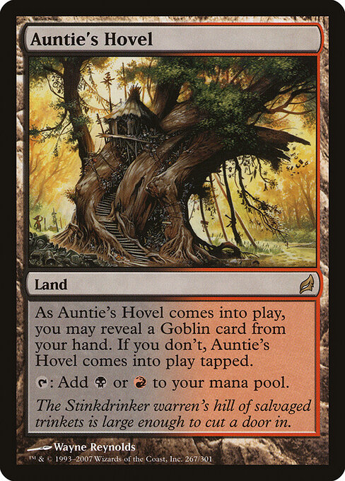Auntie's Hovel card art