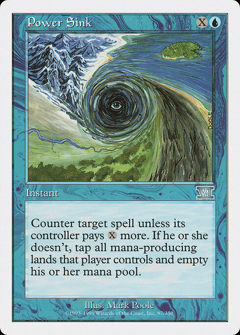 Power Sink card art