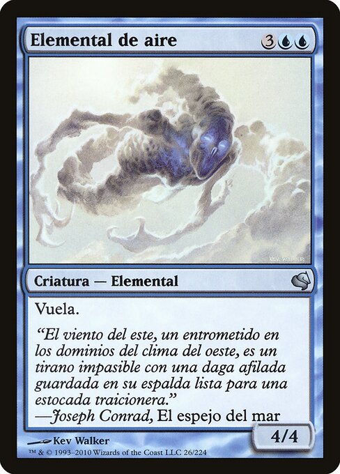 Air Elemental card art