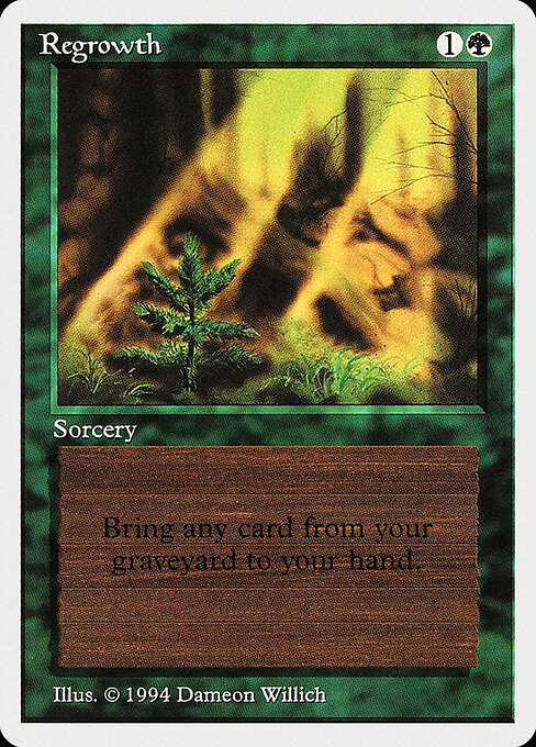 Regrowth card art