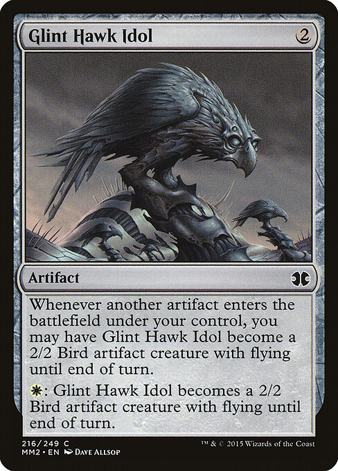 Glint Hawk Idol card art
