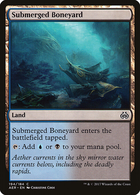 Submerged Boneyard card art