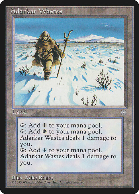 Adarkar Wastes card art