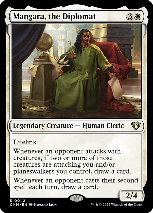 Mangara, the Diplomat card art
