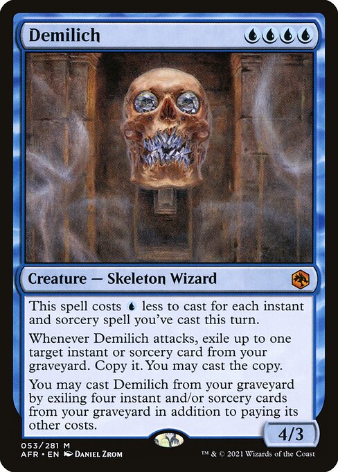 Demilich card art