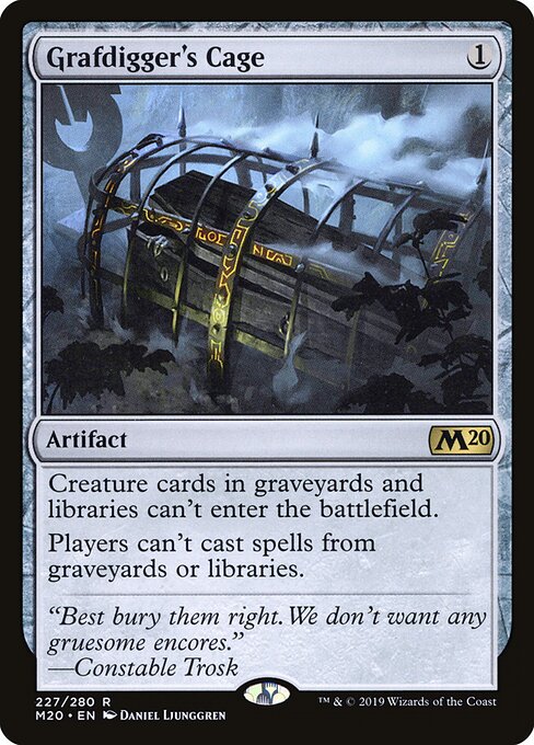 Grafdigger's Cage card art
