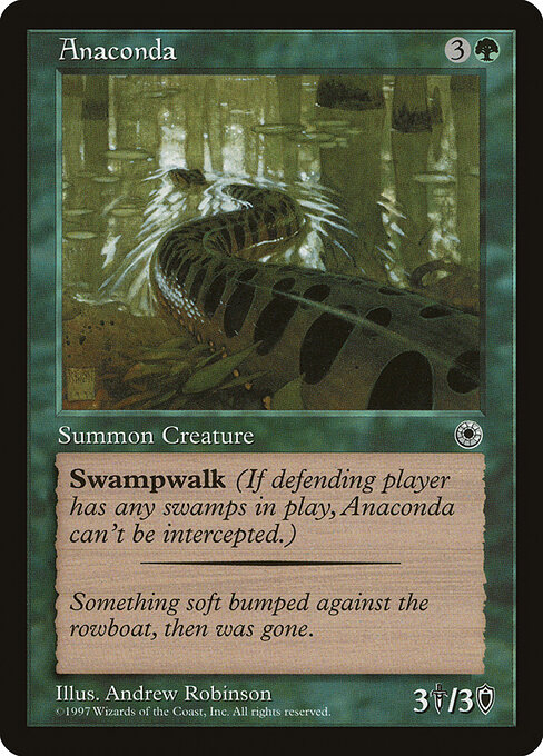 Anaconda (Flavor Text) card art