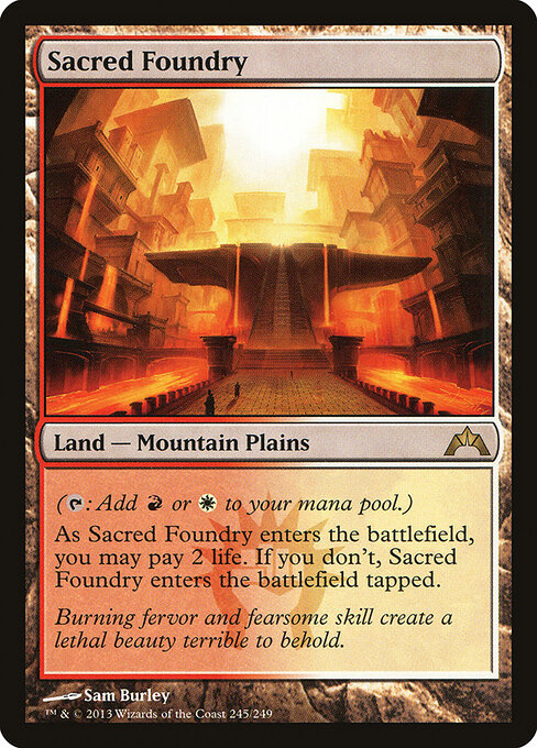 Sacred Foundry card art