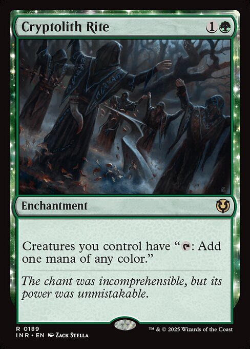 Cryptolith Rite card art