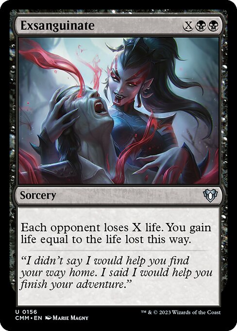 Exsanguinate card art