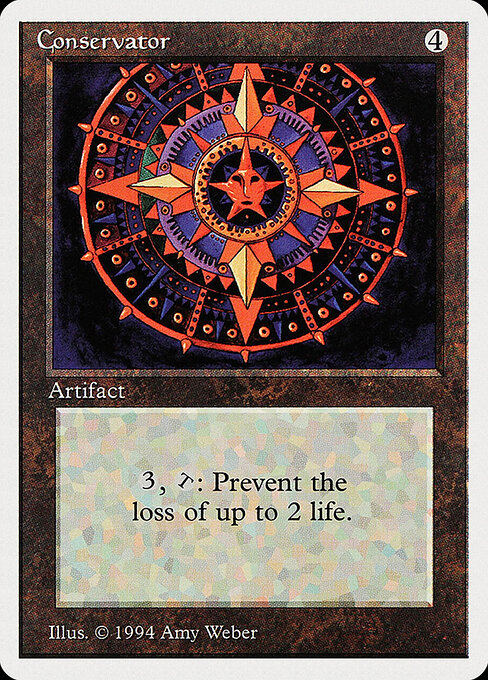 Conservator card art