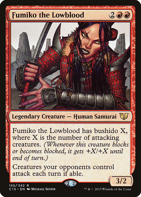 Fumiko the Lowblood card art