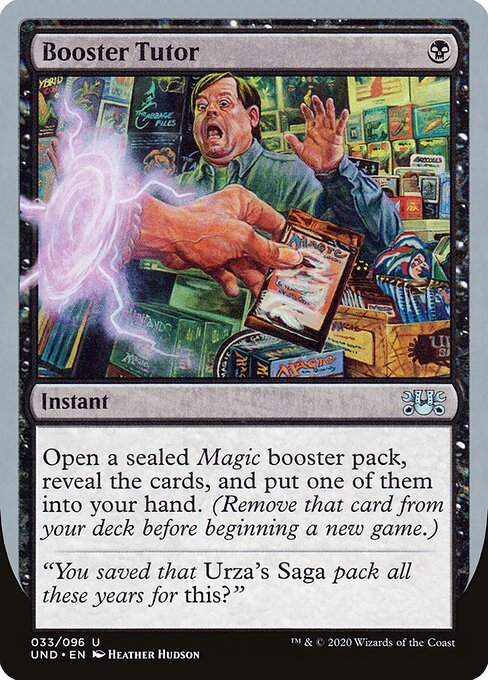 Booster Tutor card art