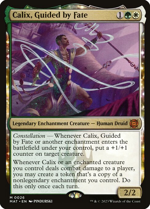 Calix, Guided by Fate card art
