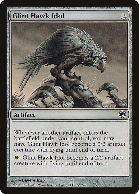 Glint Hawk Idol card art