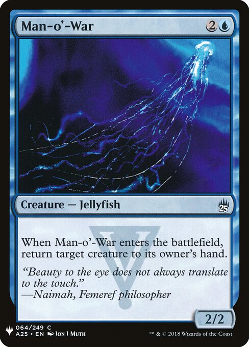 Man-o'-War card art