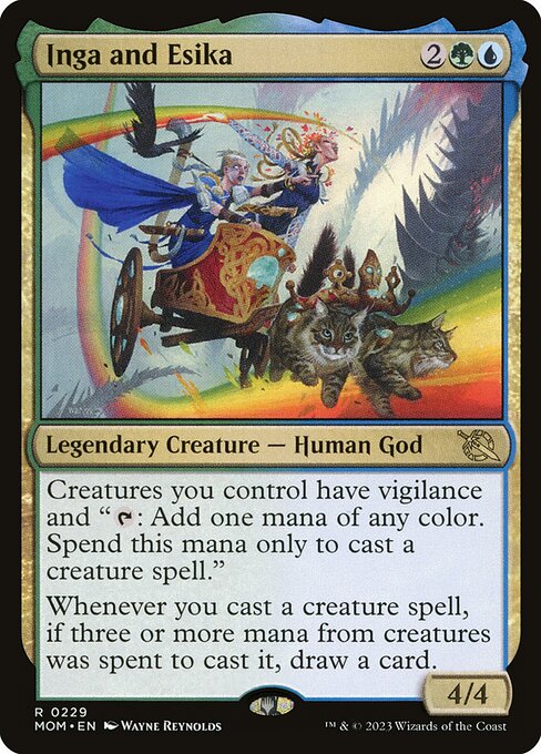 Inga and Esika card art