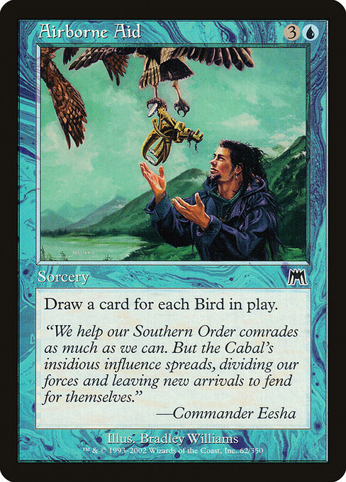 Airborne Aid card art