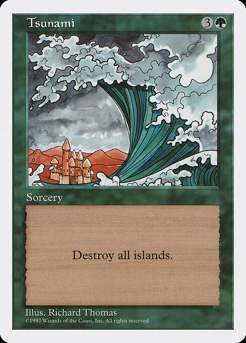 Tsunami card art