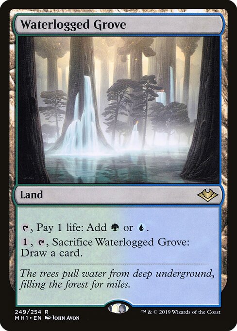 Waterlogged Grove card art