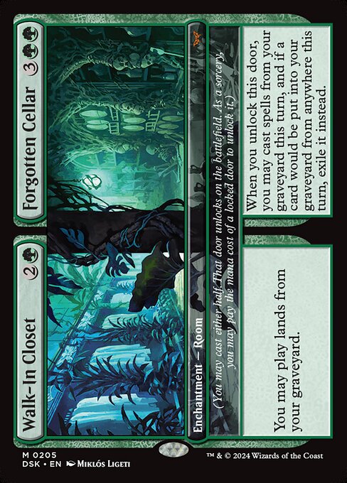 Walk-In Closet // Forgotten Cellar card art