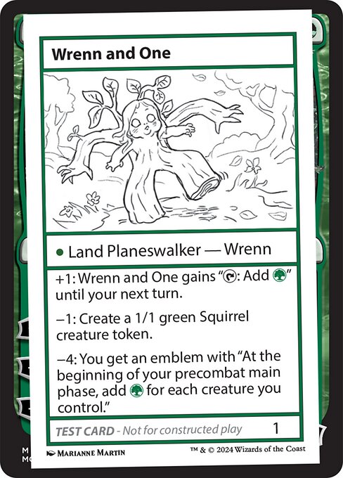 Wrenn and One card art