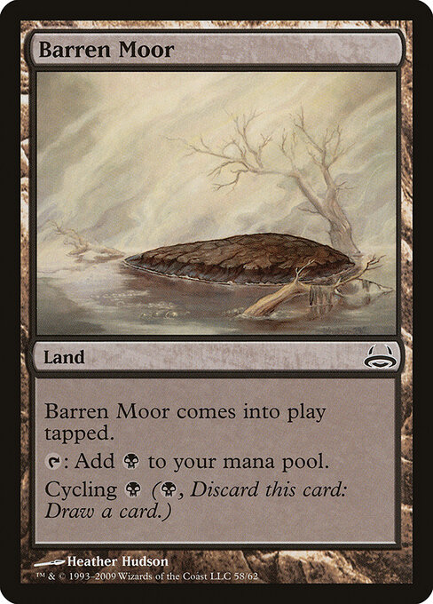 Barren Moor card art