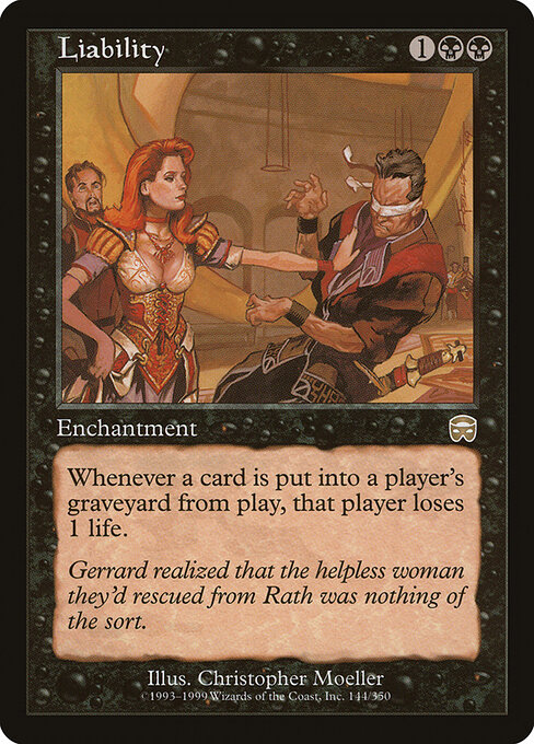 Liability card art
