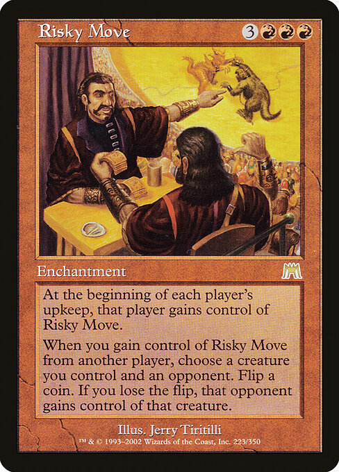 Risky Move card art