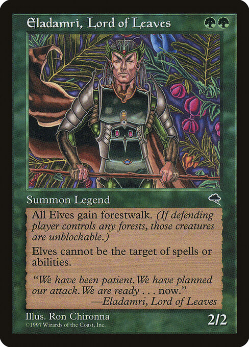 Eladamri, Lord of Leaves card art