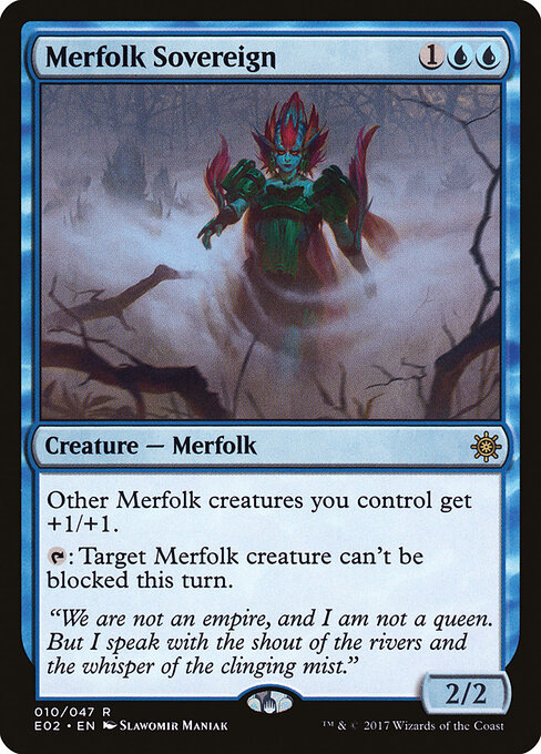 Merfolk Sovereign card art