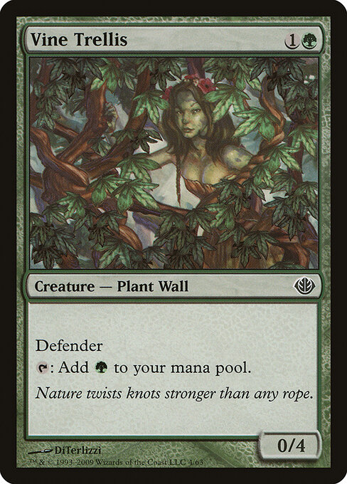 Vine Trellis card art