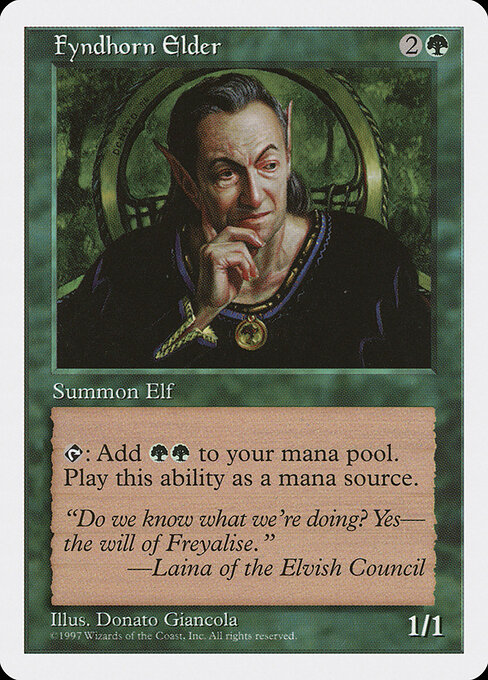 Fyndhorn Elder card art