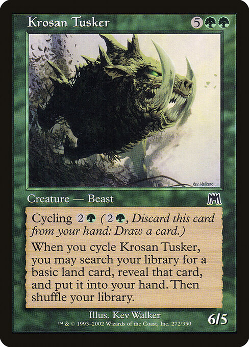 Krosan Tusker card art