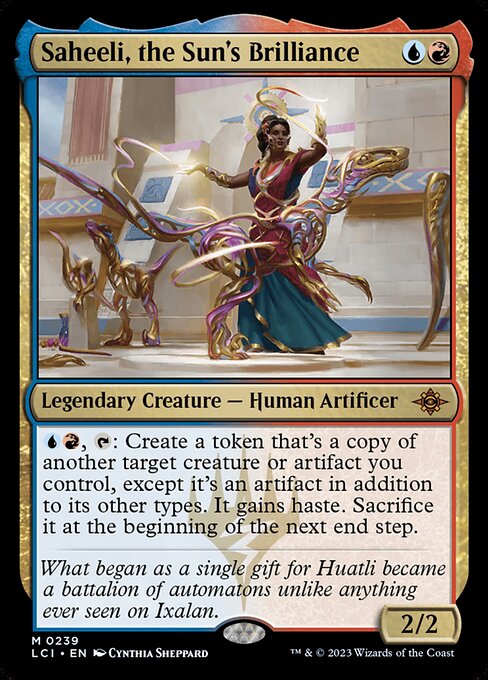 Saheeli, the Sun's Brilliance card art