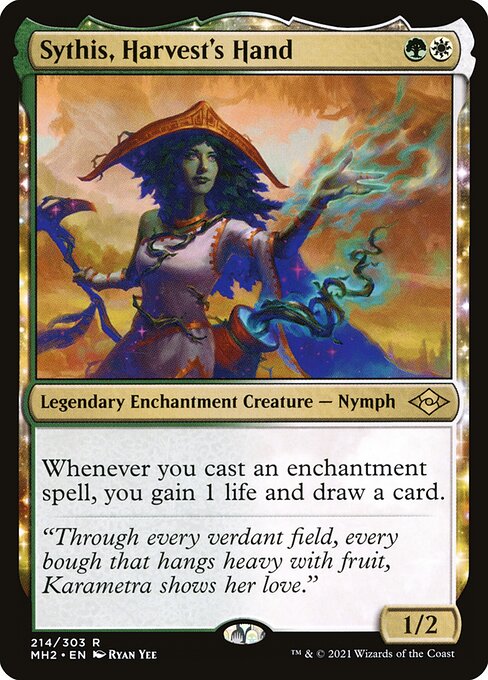 Sythis, Harvest's Hand card art