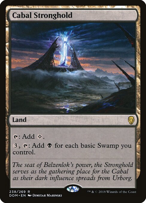Cabal Stronghold card art