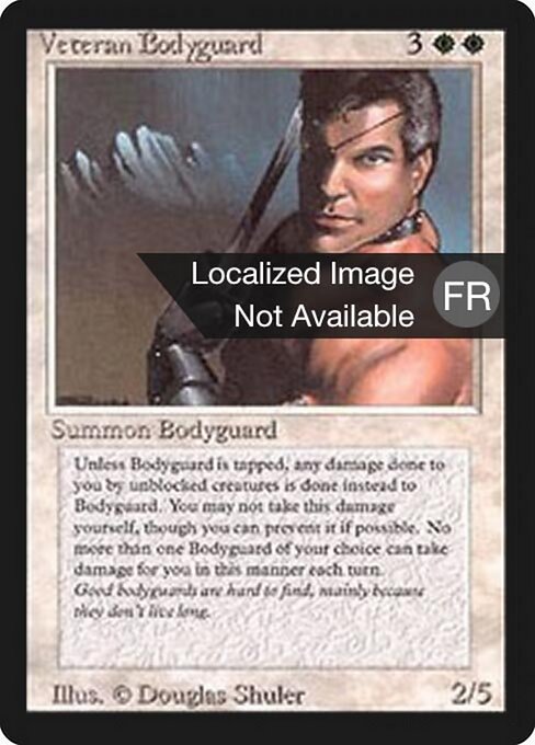 Veteran Bodyguard (IE) card art